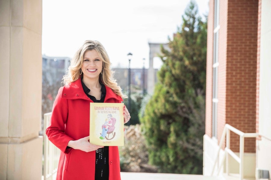 Harris to present children's book about visiting nursing homes at